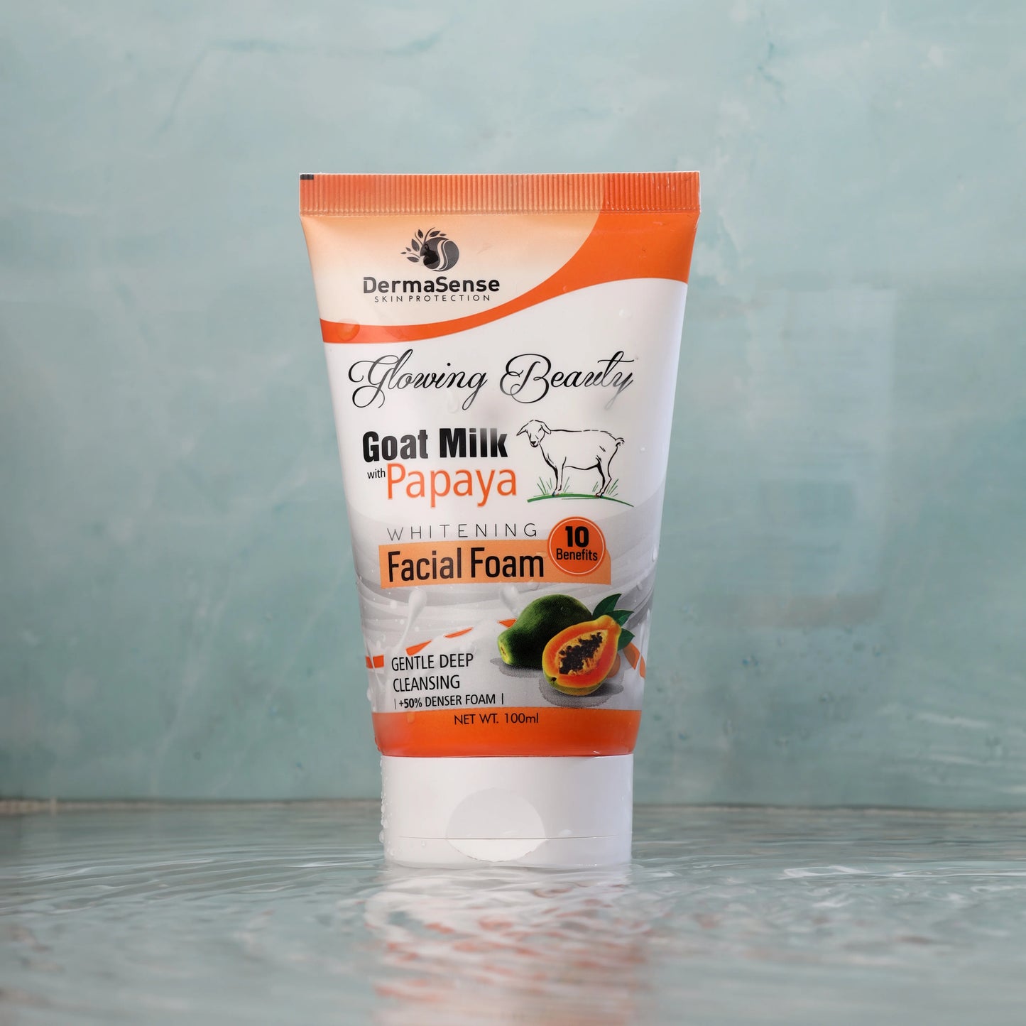 Whitening Facial Foam - Goat Milk with Papaya