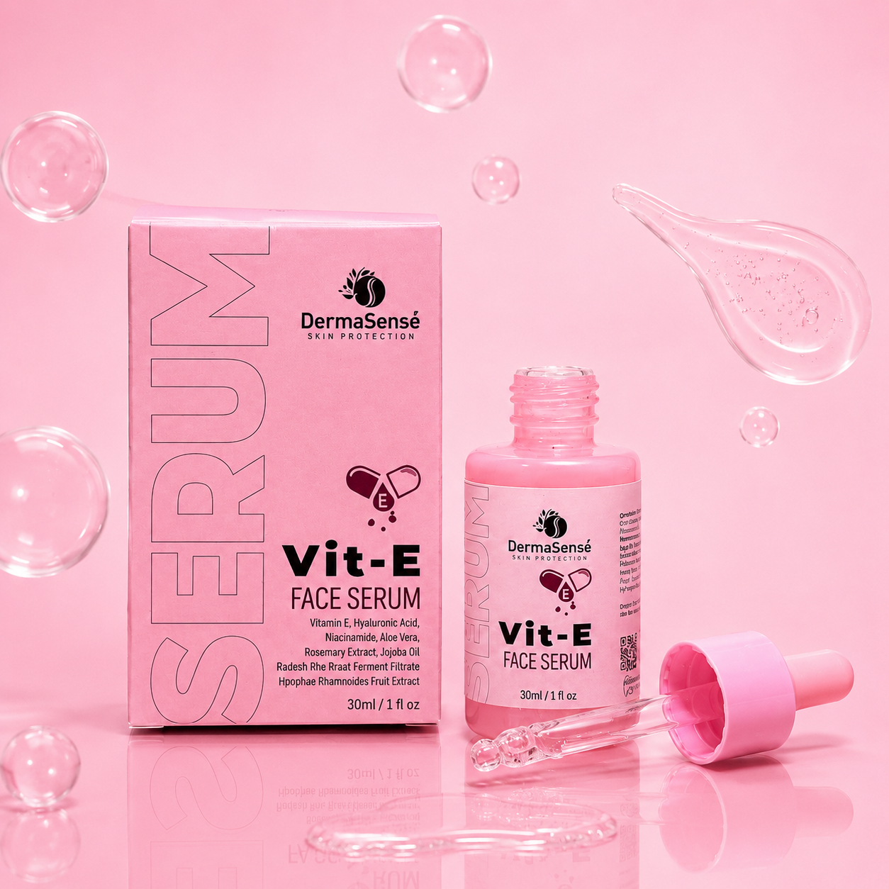 Vitamin E face Serum Dermasense