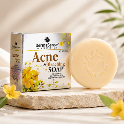 DermaSense Acne & Bleaching Soap For Clear & Bright Skin