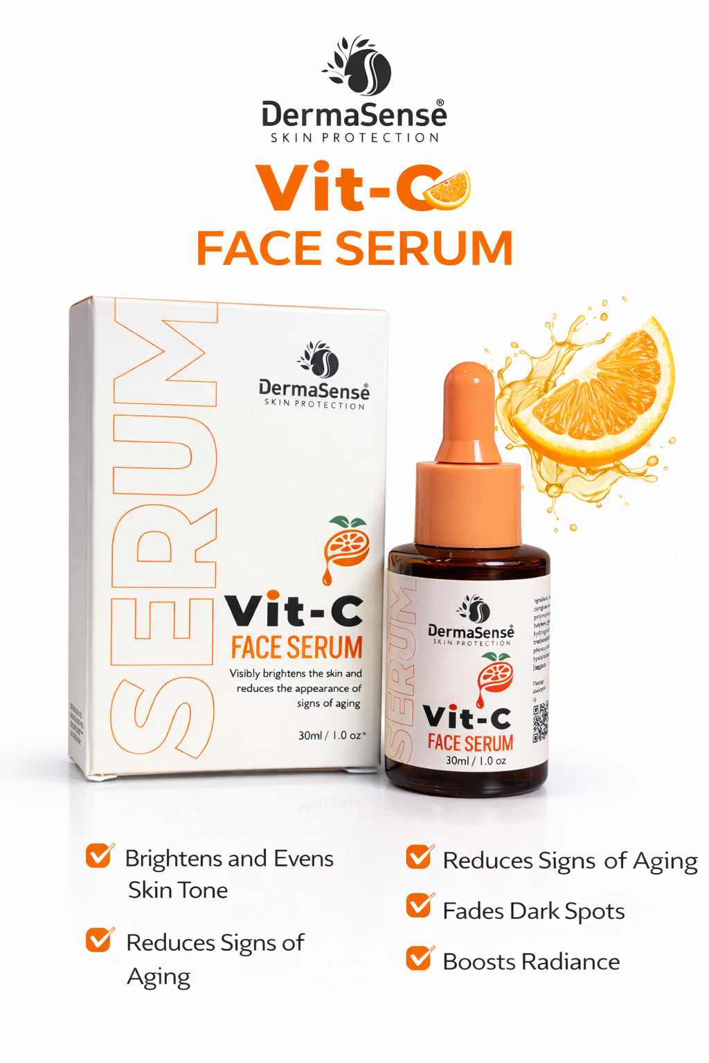 Vitamin C face serum Dermasense