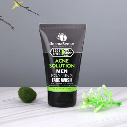 Acne Solution Face Wash - Men