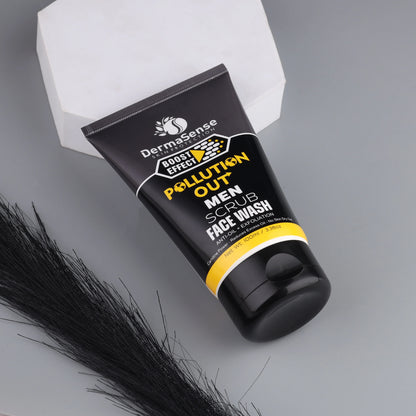 Pollution Out Scrub Face Wash - Men
