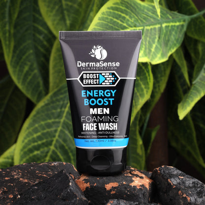 Energy Boost Foaming Face Wash - Men
