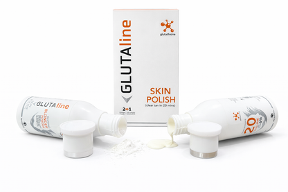 GLUTAline Skin Polish 2 in 1 – Blonder Powder & 20 Volume Cream Developer