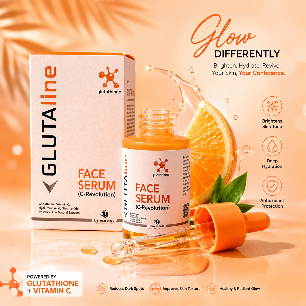 Glutaline Face Serum Dermasense