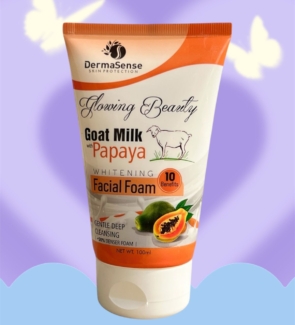 Goat malik  papaya face wash