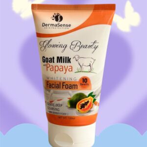 Glowing Beauty Goat Milk Papaya Facial Foam 100Ml DS-089