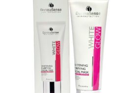 DermaSense White Glow Whitening Purifying Facial Mask 120ML