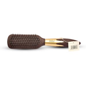 Dermasense Hair Brush Brown & Gold DS-031