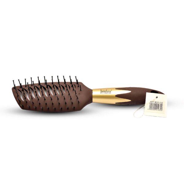 Dermasense Hair Brush Brown & Gold DS-032