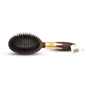 Dermasense Hair Brush Brown & Gold DS-13