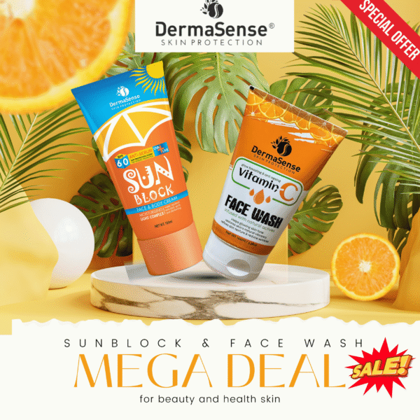 Mega deal offer sunblock & Face wash