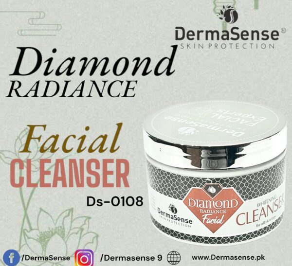 Diamond Radiance Facial Cleanser DS-108 - Image 2