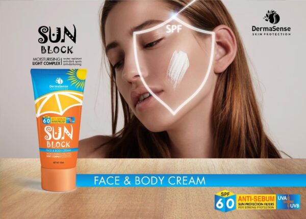Sun Block Cream spf 60 DS-068 - Image 6
