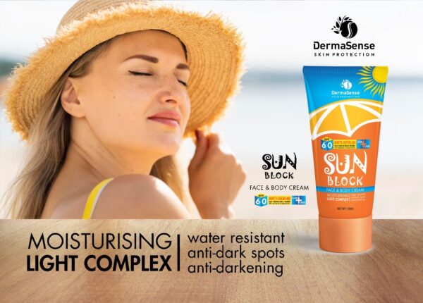 Sun Block Cream spf 60 DS-068 - Image 5