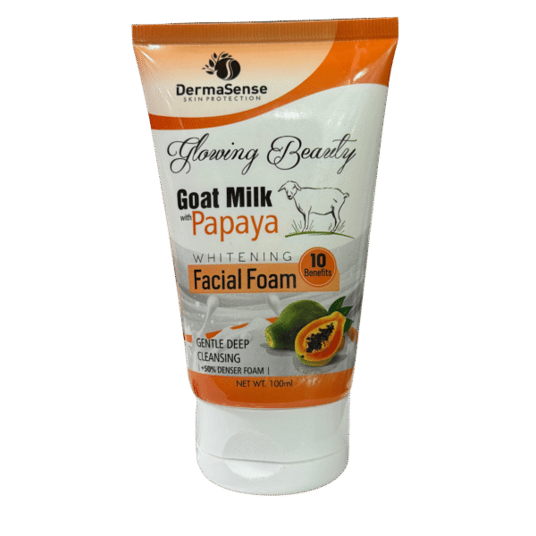 Glowing Beauty Goat Milk Papaya Facial Foam 100Ml DS-089